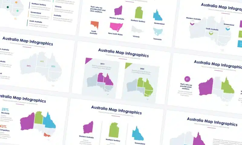 Australia Map Slides