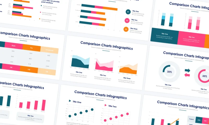 Comparison Charts Slides