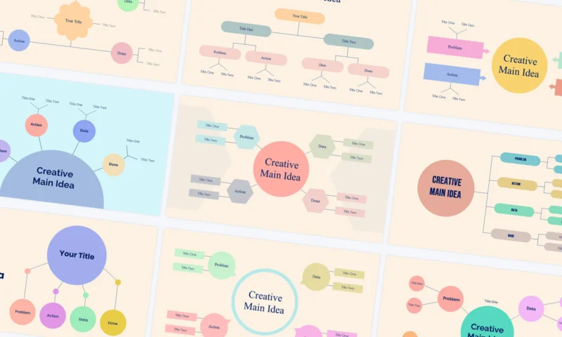 Creative Main Idea Slides