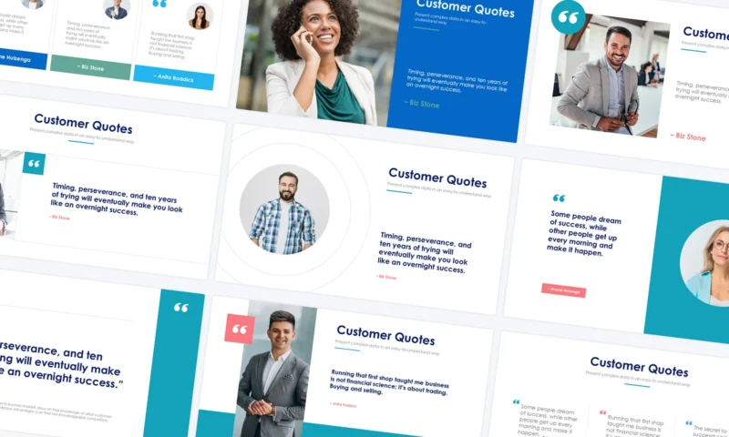 Customer Quotes Slides