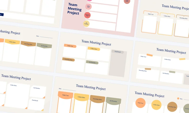 Team Meeting Project Slides