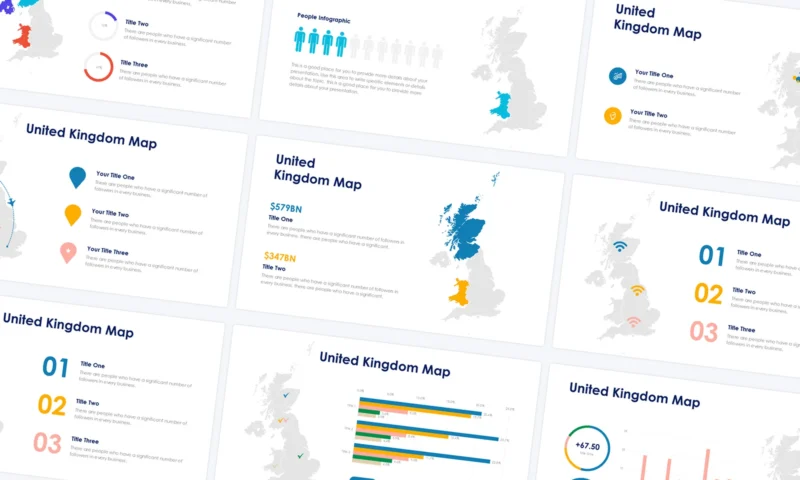 United Kingdom Map Slides